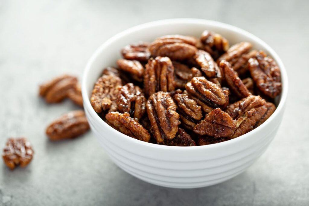 Candied Spiced Pecans